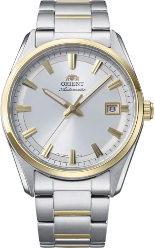 Orient Contemporary Stretto Date Automatic White Dial Steel Strap Men’s Watch RA-AC0R01S30B