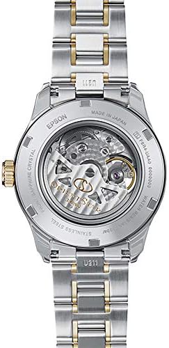 Orient Star Contemporary Open Heart Sapphire Glass 2 Tone Gold Automatic Watch RE-AT0004S