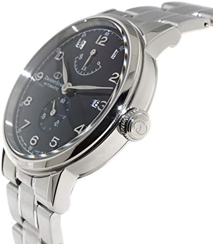 Orient Star Heritage Gothic Power Reserve Small Seconds Dress Blue Steel Watch RE-AW0002L