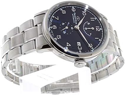 Orient Star Heritage Gothic Power Reserve Small Seconds Dress Blue Steel Watch RE-AW0002L
