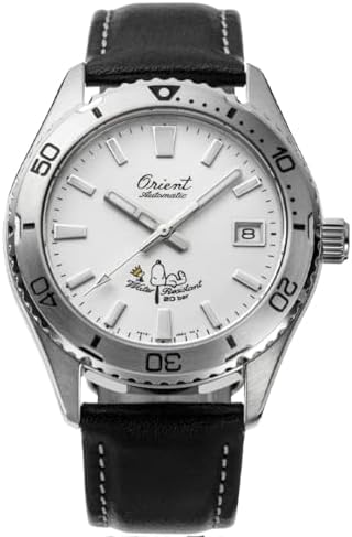 Orient Peanuts 75th Anniversary Limited Edition Diver 39.9mm - White on Leather Strap