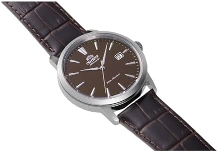Orient European Exclusive Automatic (41.6mm) Brown Dial/Dark Brown Leather Strap RA-AC0F17Y30B