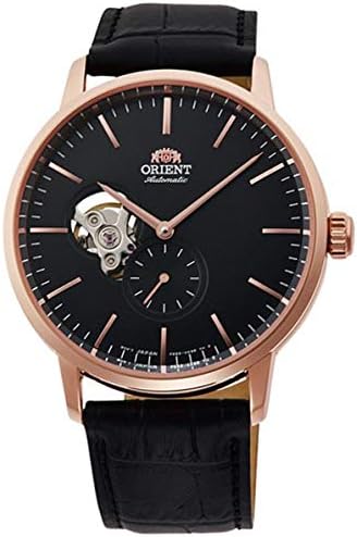 ORIENT Mens Classic Automatic Open Heart Small Seconds Rose Gold Watch RA-AR0103B