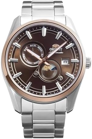 Orient Contemporary Stretto Day-Night Automatic Brown Dial Men's Watch RA-AK0313Y30B