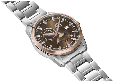 Orient Contemporary Stretto Day-Night Automatic Brown Dial Men's Watch RA-AK0313Y30B
