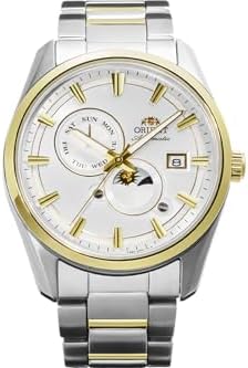 Orient Stretto Day & Night | Automatic/Hand-Winding Automatic Movement | 41.5 mm Stainless Steel Contemporary Watch