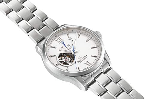 Orient Star Contemporary Open Heart Silver Dial Sapphire Glass Automatic Watch RE-AT0003S