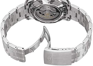 Orient Star Contemporary Open Heart Silver Dial Sapphire Glass Automatic Watch RE-AT0003S
