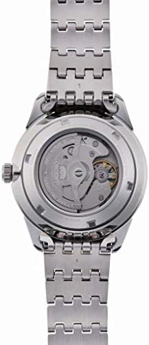 Orient Mechanical Contemporary Day-Date Sunray Blue Dial Steel Watch RA-AX0004L