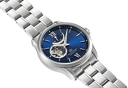 Orient Star Contemporary Open Heart Blue Dial Sapphire Glass Automatic Watch RE-AT0001L