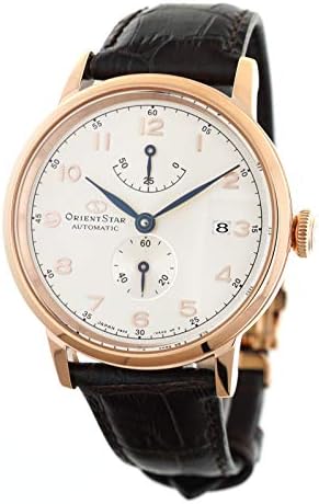 Orient Star Heritage Gothic Power Reserve Small Seconds Dress Watch Rose Gold RE-AW0003S