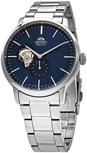Orient Men's 40mm Steel Bracelet & Case Sapphire Crystal Automatic Blue Dial Analog Watch RA-AR0101L10B
