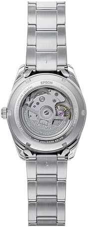 Orient Stretto RA-AC0R09L30B 38.5mm Automatic Mechanical Unisex Watch – Blue Dial, Stainless Steel Case & Bracelet, Date Display, Limited Edition