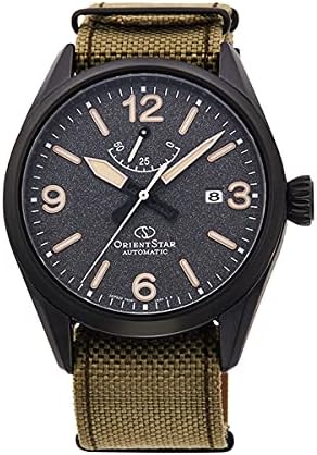 Orient Star Black Dial Men's Watch RE-AU0206B00B