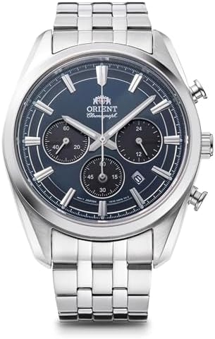 Orient Contemporary Chronograph Blue Dial Men's Watch RA-TX0303L