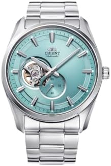 Orient Automatic/Hand-Winding Semi-Skeleton Dress Watch with Sapphire Crystal