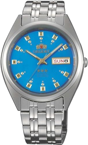 Orient Tri Star Automatic Turquoise Dial Unisex Watch Fab00009l9
