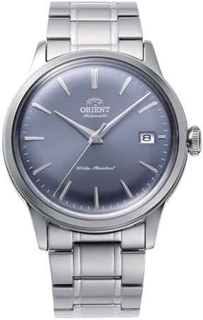 Orient Bambino Version 7 38mm Automatic Dress Watch in Blue Model: RA-AC0M10L30B