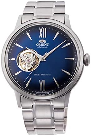 Orient Mens Analogue Automatic Watch with Stainless Steel Strap RA-AG0028L10B, Steel Blue, Bracelet