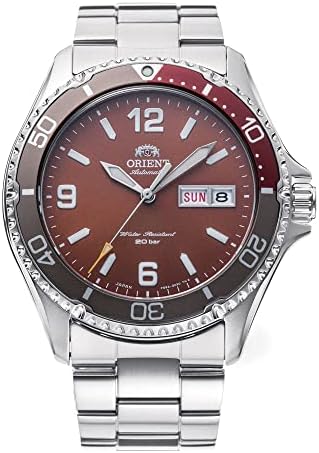 Orient Kamasu/Mako III Men's Automatic Manual Winding Sports Steel or Silicone Divers' Watch with Screw Crown and Sapphire Crystal
