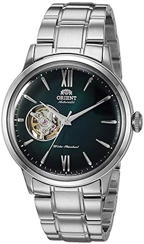 Orient Helios | Automatic/Hand-Winding Movement | 40.5mm Case Diameter | Open-Heart Watch | Domed Mineral Crystal