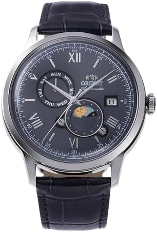 Orient Bambino Version 9 Stainless Steel Automatic Dress Watch with Weekly Calendar