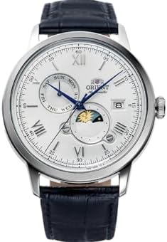 Orient Bambino Version 9 Stainless Steel Automatic Dress Watch with Weekly Calendar
