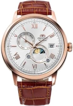 Orient Bambino Version 9 Stainless Steel Automatic Dress Watch with Weekly Calendar
