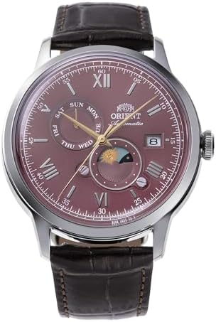 Orient Bambino Version 9 Stainless Steel Automatic Dress Watch with Weekly Calendar