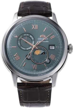 Orient Bambino Version 9 Stainless Steel Automatic Dress Watch with Weekly Calendar