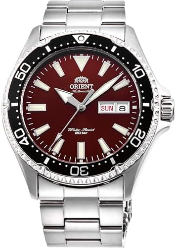 Orient Men's Kamasu Stainless Steel Automatic Diving Watch with Sapphire Crystal