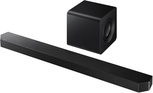 Samsung Q-Series Soundbar HW-Q800F 5.1.2ch with Subwoofer, Dolby Atmos DTS:X Wireless Surround System, Premium Home Theater Sound Bar for TV, Movies, Gaming & Music