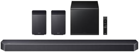 Samsung Q-SerieSamsungs Soundbar 9.1.4 ch w/Subwoofer + Rear Speaker Titan Black HW-Q930F/ZA