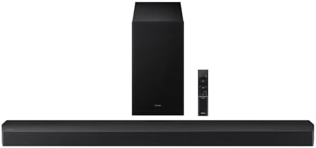 Samsung B-Series Sound Bar for Smart tv, HW-B750F 5.1 ch Subwoofer (2025 Model) Voice Enhance Mode, Q-Symphony, Adaptive Sound