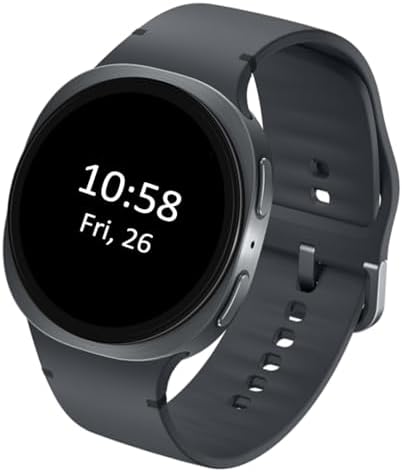Samsung Galaxy Ai Watch 8 Latin American Version Sm-L320 (40mm) Bluetooth Wellness Tips Heart Rate Sleep to Workout Fitness Tracker (Dark Gray SM-L320NDAALTA)