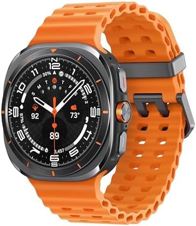 Samsung Galaxy Watch Ultra (2025) 47mm LTE Smartwatch, Titanium Casing, Advanced Sleep Coaching, Running Coach, Energy Score, Heart Rate Tracking, GPS, Titanium Gray (Renewed)