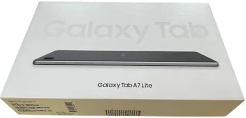 Samsung Galaxy Tab A7 Lite 8.7" (2021, WiFi + Cellular) 32GB 4G LTE Tablet & Phone (Makes Calls) GSM Unlocked, International Model w/US Charging Cube - SM-T225 (Grey, LTE+WiFi)