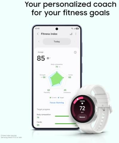 Samsung Galaxy Watch9, Graphite, 44mm LTE Smartwatch