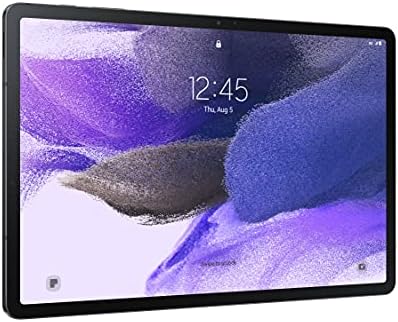 Samsung Galaxy Tab S7 FE 2021 Android Tablet 12.4” Screen WiFi 64GB S Pen Included Long-Lasting Battery Powerful Performance, Mystic Black (Renewed)