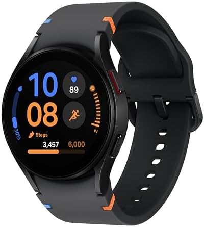 SAMSUNG Galaxy Watch FE 40mm LTE AI Smartwatch w/Fitness Tracking, BIA Sensor, Personalized HR Zones, Heart Rate Tracker, Sleep Monitor, 2024, Black [US Version, 1Yr Manufacturer Warranty]