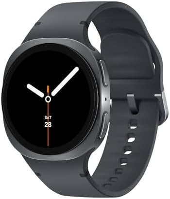 Samsung Galaxy Watch 8 (2025) 40mm Bluetooth Smartwatch, Cushion Design, Fitness Tracker, Sleep Coaching, Running Coach, Energy Score, Heart Rate Tracking, Graphite [US Version] (Renewed)