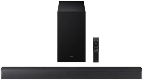 Samsung B-Series Soundbar HW-B630F 3.1 ch DTS Virtual:X Soundbar with Subwoofer (2025 Model) One Remote Control, Voice Enhance Mode, Adaptive Sound