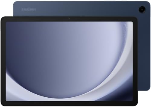 Samsung Galaxy Tab A9+ 11” 64GB Wi-Fi Android Tablet, Big Screen, Quad Speakers, Upgraded Chipset, Multi Window Display, Slim, Light, Durable Design, US Version, 2023, Navy (Renewed)
