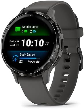 Garmin Venu 3S, Premium Fitness Smartwatch, 41mm, Pebble Gray
