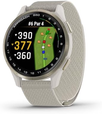 Garmin Approach S50, Golf GPS Smartwatch, 43mm, Ivory