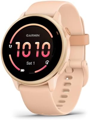 Garmin vívoactive 6, Health & Fitness GPS Smartwatch, 42mm, Pink Dawn