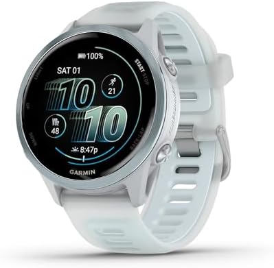 Garmin Forerunner 570, 42mm, Aluminum, Whitestone/Cloud Blue