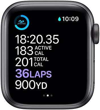 Apple Watch Series 6 (GPS + Cellular, 40mm) - Space Gray Aluminum Case with Black Sport Band