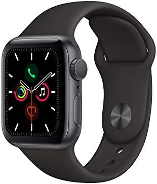 Apple Watch Series 5 (GPS, 40mm) - Space Gray Aluminum Case with Black Sport Band