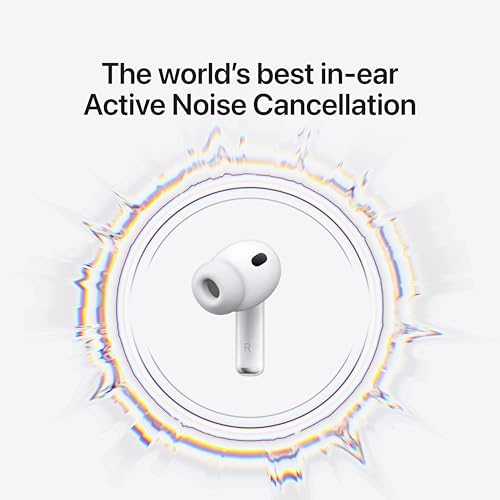 Apple AirPods Pro 3 Wireless Earbuds with Active Noise Cancellation